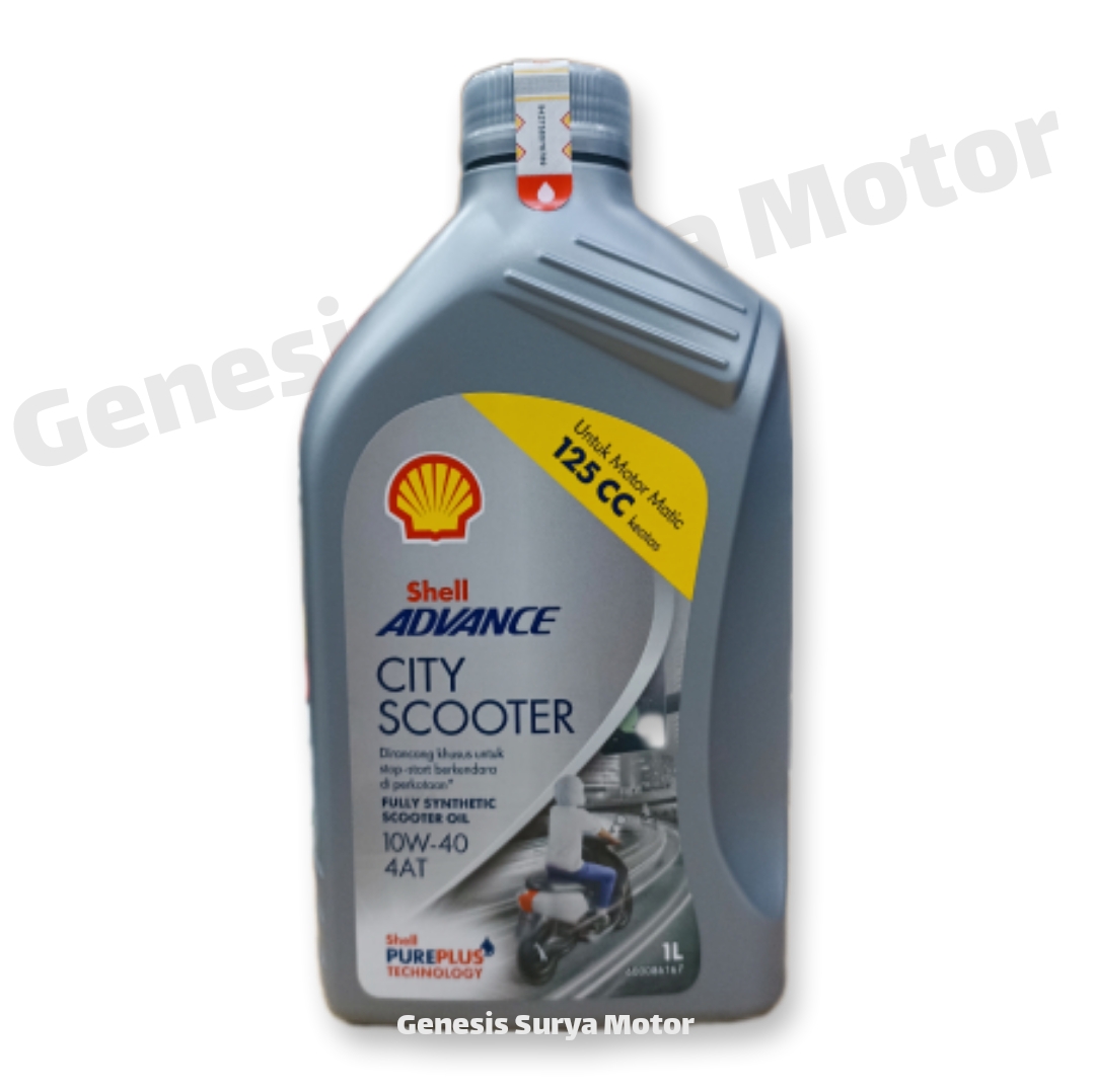SHELL ADV CITY SCOOTER 10W-40 (1 LITER ) MB