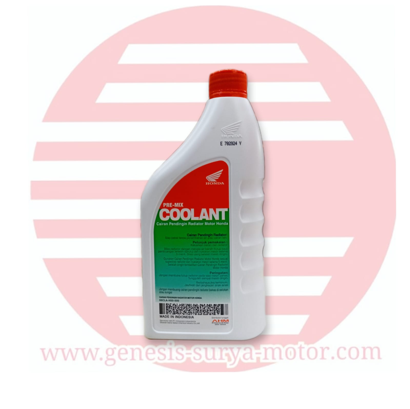 RADIATOR COOLANT PRE-MIX HONDA 500ML