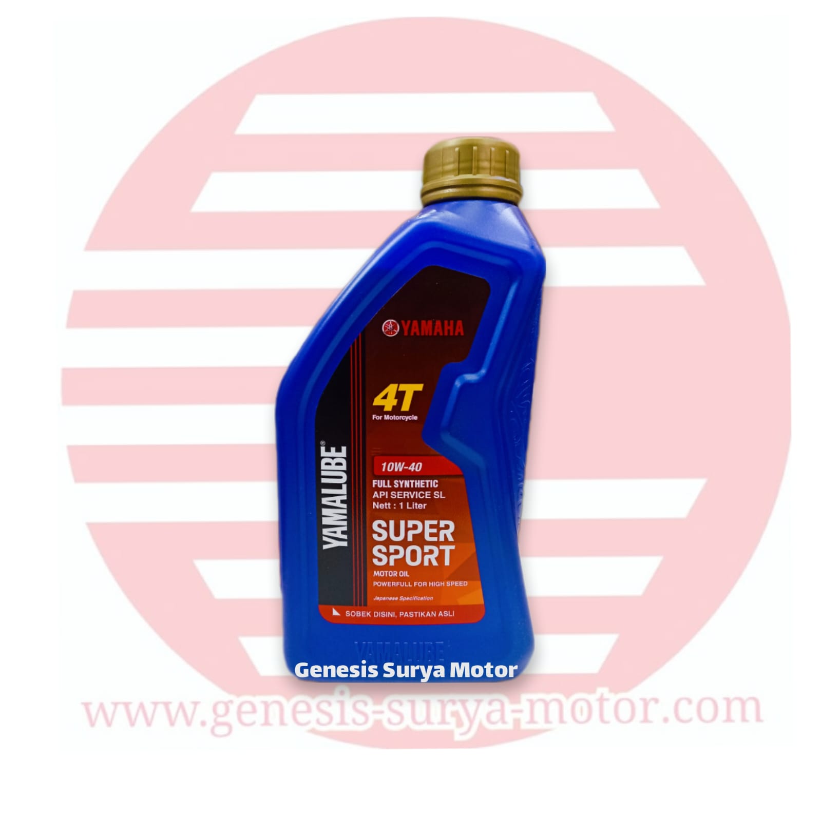 YAMALUBE SUPER SPORT 10W40 (BIRU) 1.LT